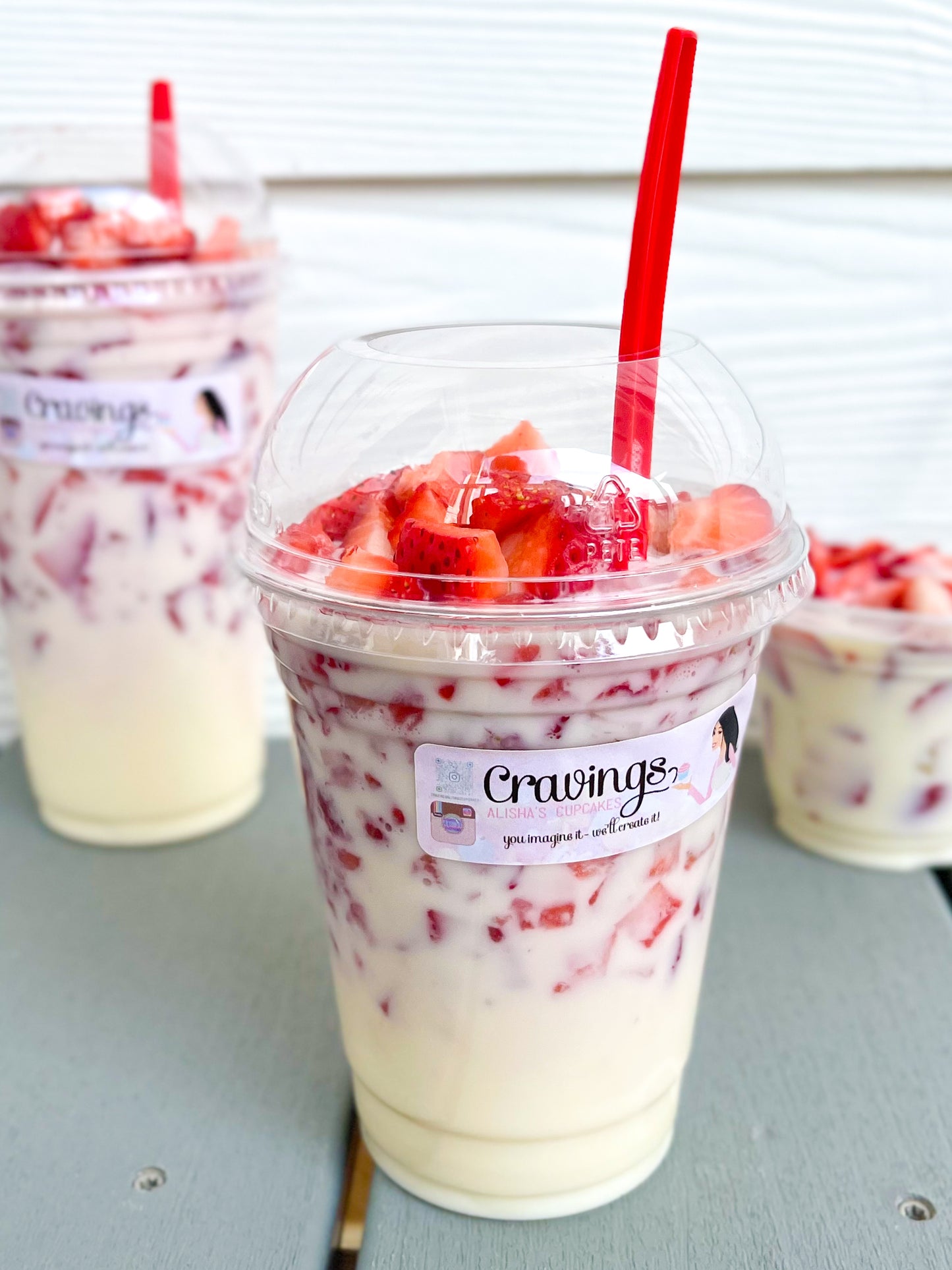 CUPS of STRAWBERRIES n’ CREAM❄️(JUNE-AUG)