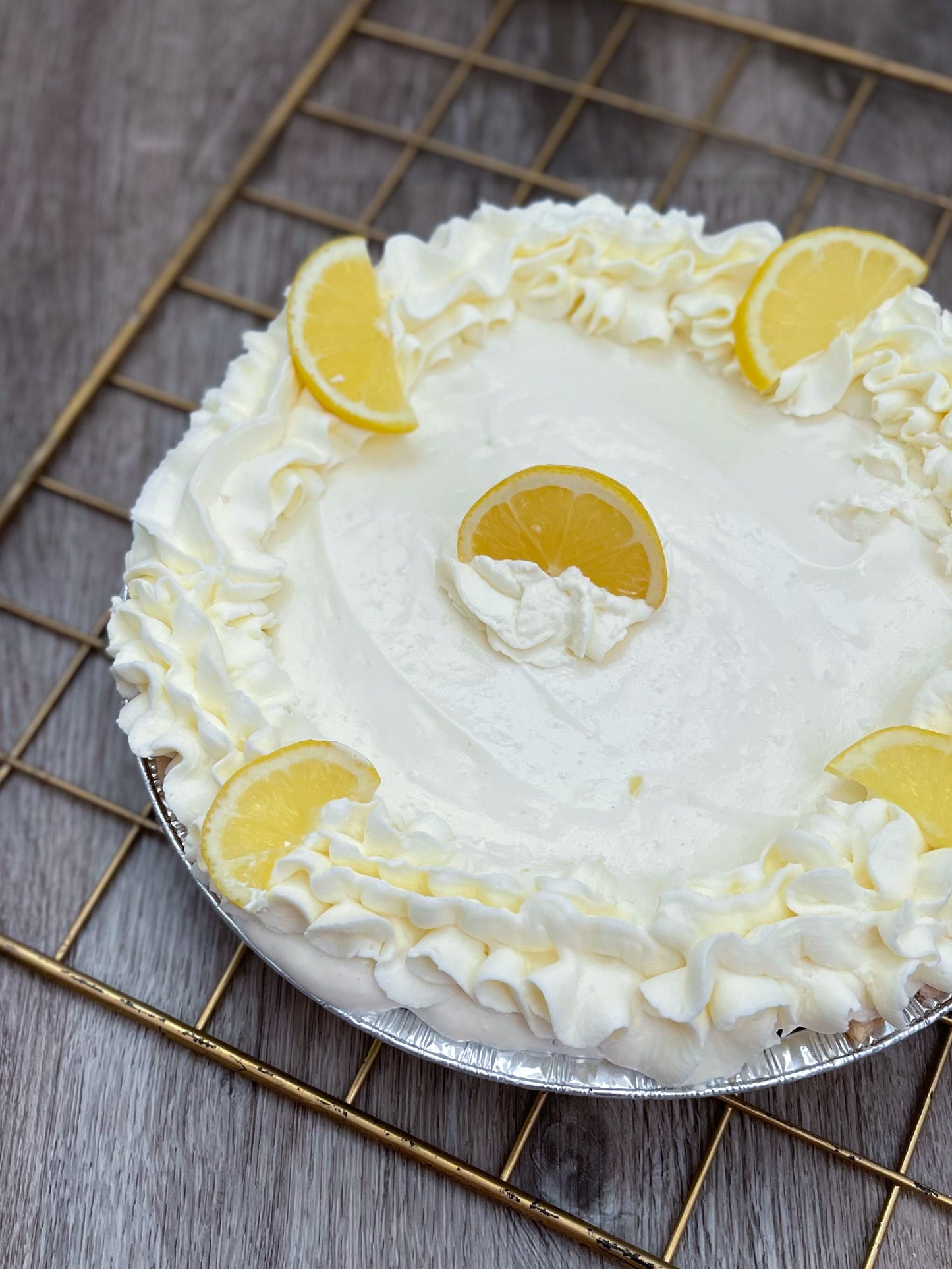 LEMON SOUR CREAM PIE📌TUES (11.25)⏰12pm-6pm
