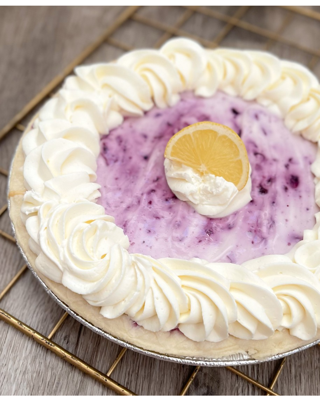 BLUEBERRY LEMON PIEšWED 11.27ā°2-6pm