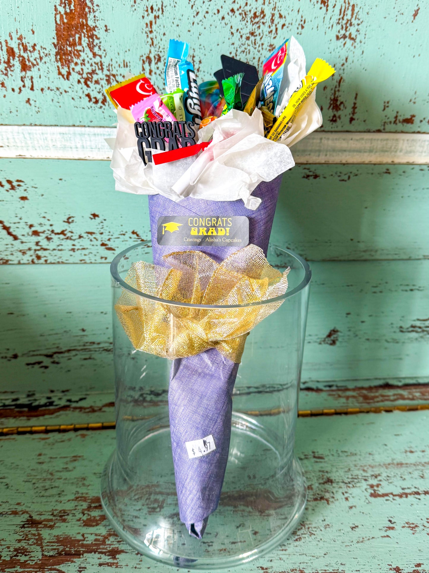 GRADUATION CANDY BOUQUET