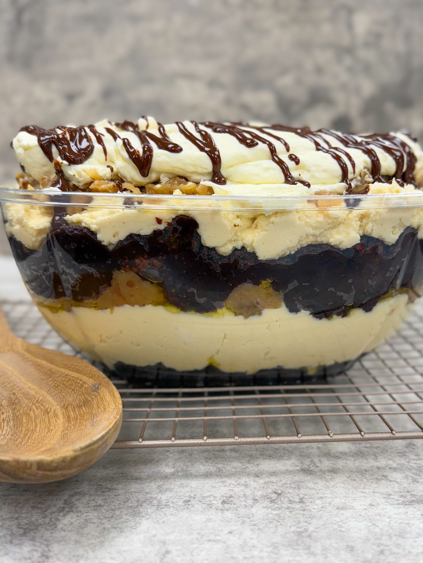 🔴CATERING: GERMAN CHOCOLATE CHEESECAKE TRIFLE