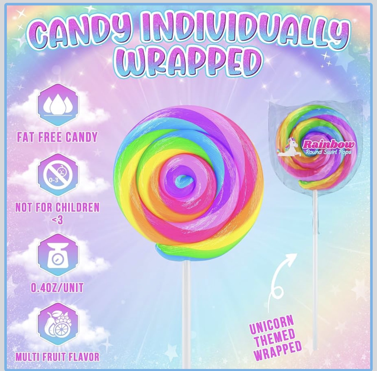 UNICORN LOLLIOPS