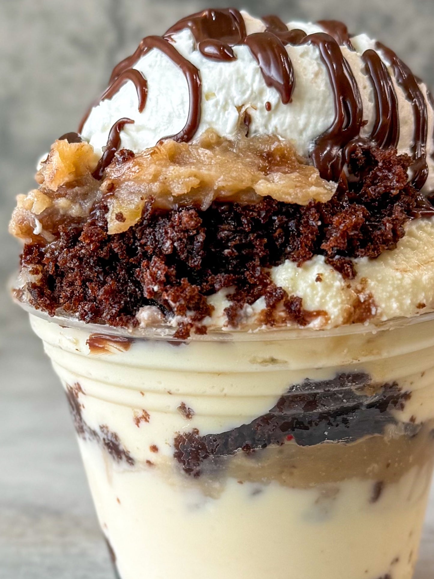 🔴CATERING: GERMAN CHOCOLATE CHEESECAKE TRIFLE
