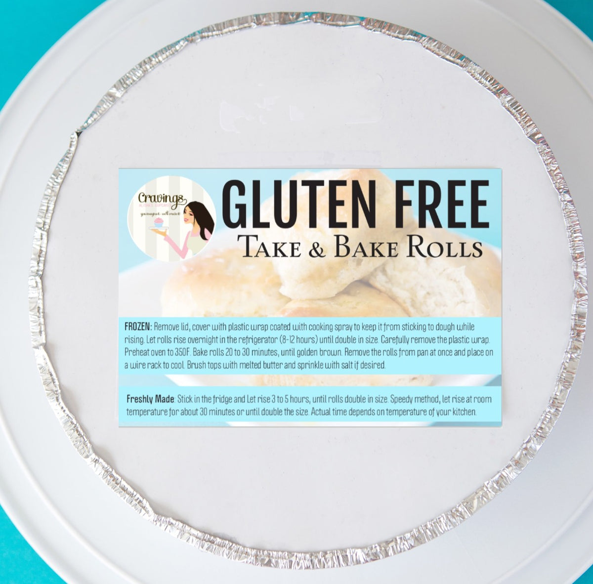 .🟢GF TAKE & BAKE ROLLS❄️(Pan of 9)🔻SAME DAY PICK-UP🔻