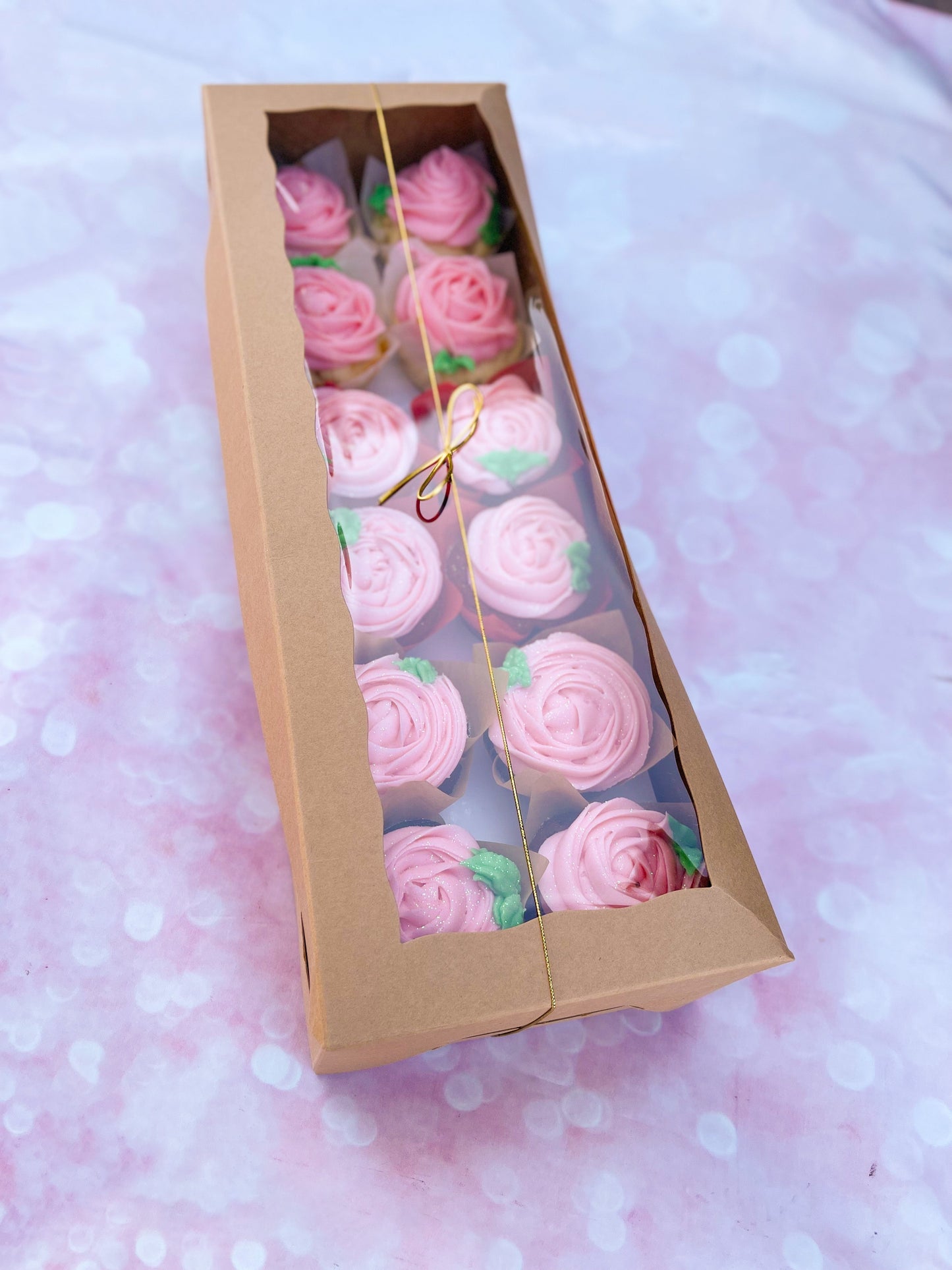 CUPCAKE ROSES•GIFT WRAPPED⚠️FUTURE DATE PICK-UP⚠️