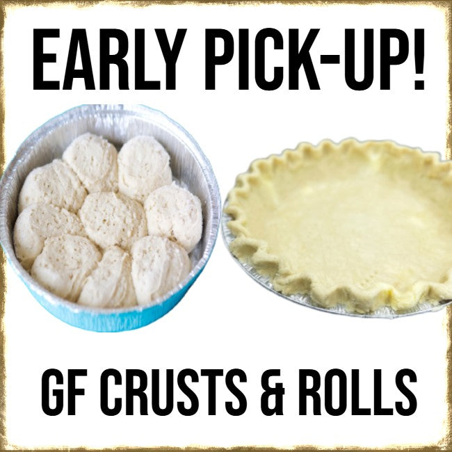 EARLY PICK-UP: GF Crusts & Rolls