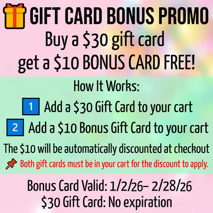 E- Gift Cards