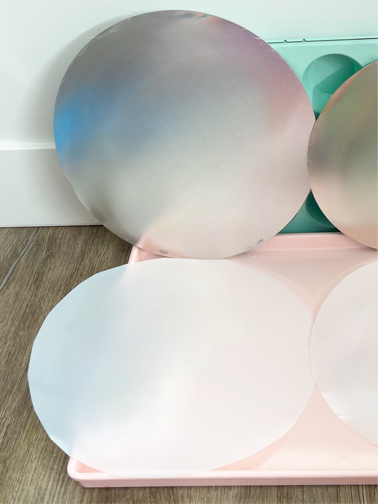 12” Aluminum Board + Acetate Round ⭐️FREE SHIPPING⭐️