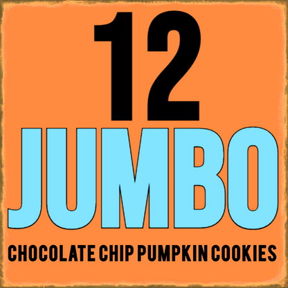 🔴CATERING: CHOCOLATE CHIP PUMPKIN COOKIES
