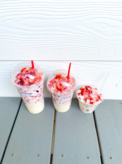 CUPS of STRAWBERRIES n’ CREAM❄️(JUNE-AUG)