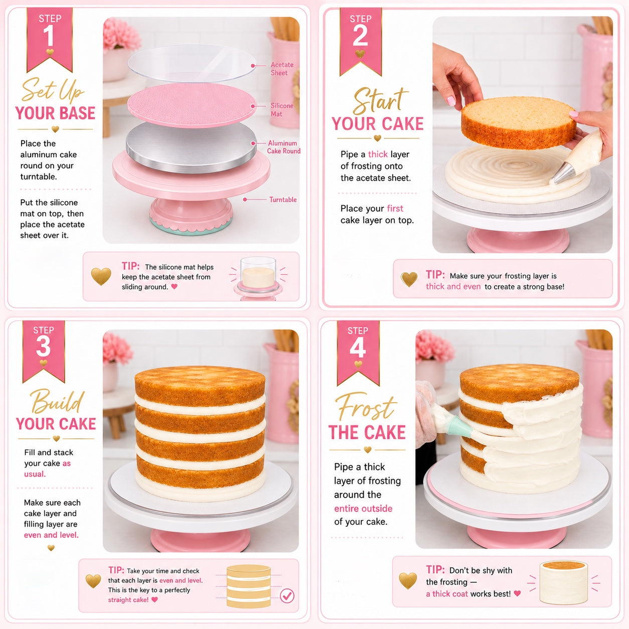 LEVEL🆙 Cake Ring SET! ⭐️FREE SHIPPING⭐️