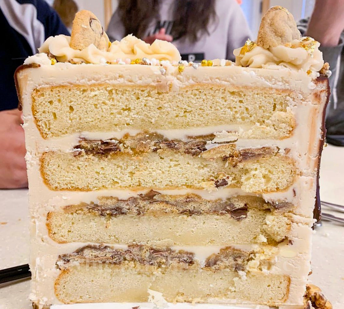 COOKIE DOUGH CAKE