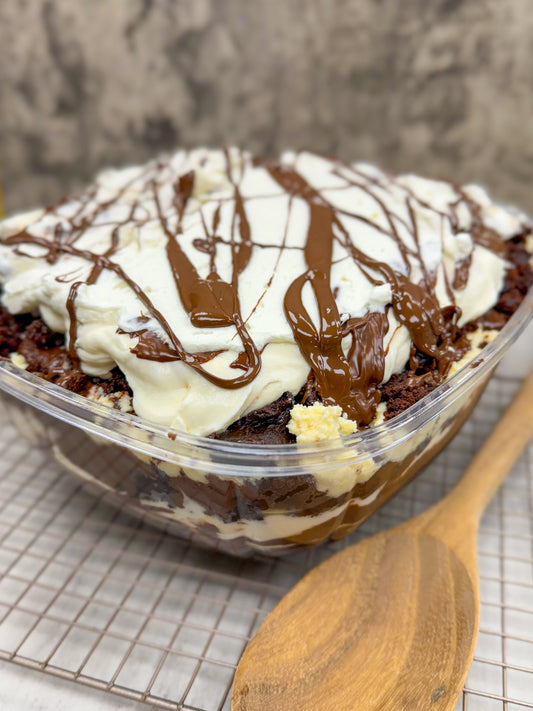 🔴CATERING: NUTELLA CHEESECAKE TRIFLE