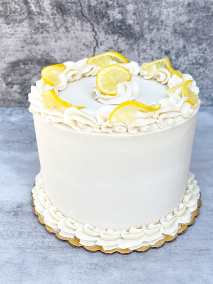 STICKY LEMON CAKE