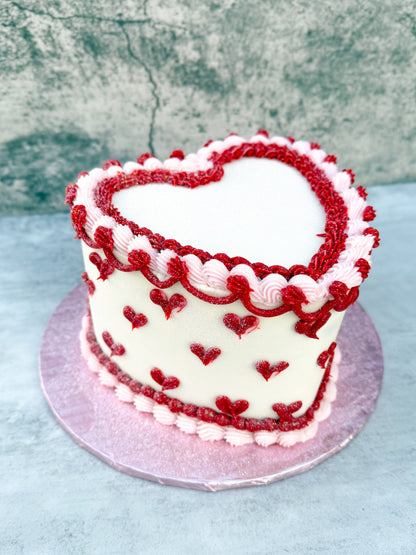 HEART CAKES 6"