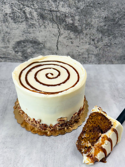 PUMPKIN STICKY BUN CAKE