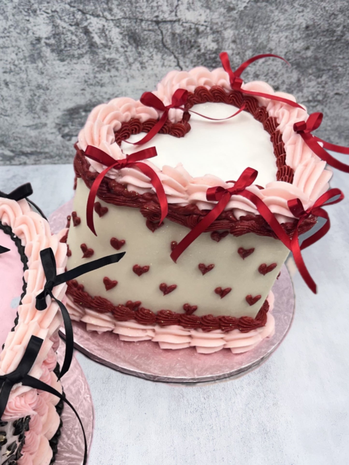 HEART CAKES 6"