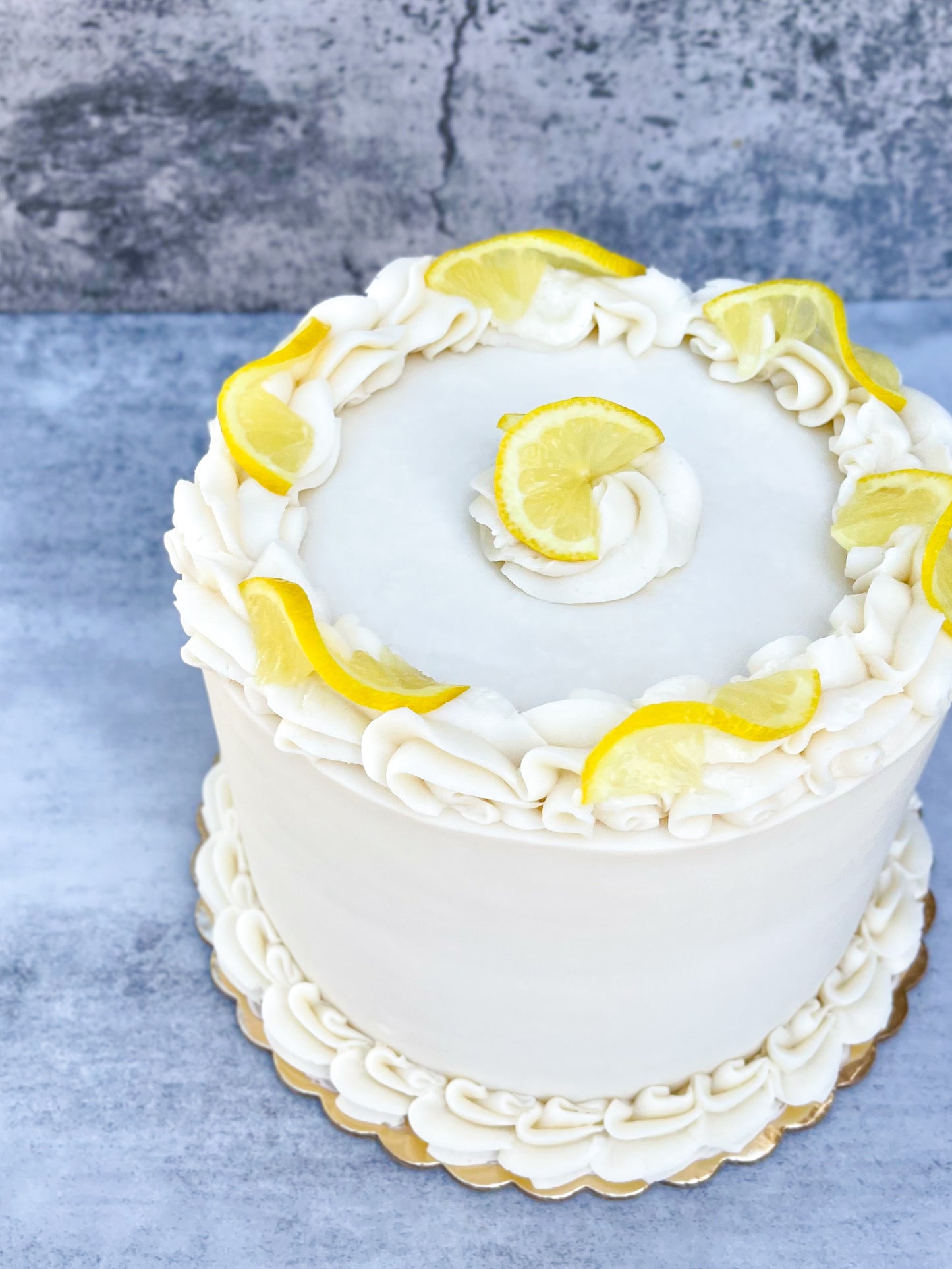 STICKY LEMON CAKE