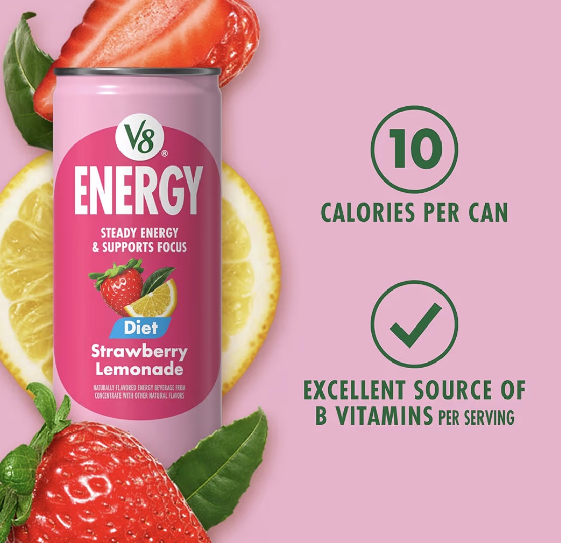V8 ENERGY 8oz