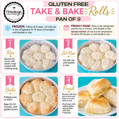 🟢 GF TAKE & BAKE ROLLS | ➡️Pick Up Now–Nov. 14