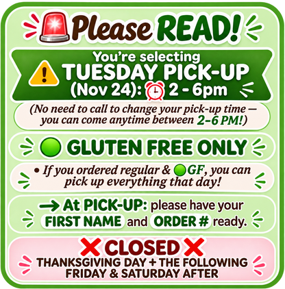 CHOCOLATE🦃TURKEY ✅TUES (Nov. 24 | 2pm-6pm)