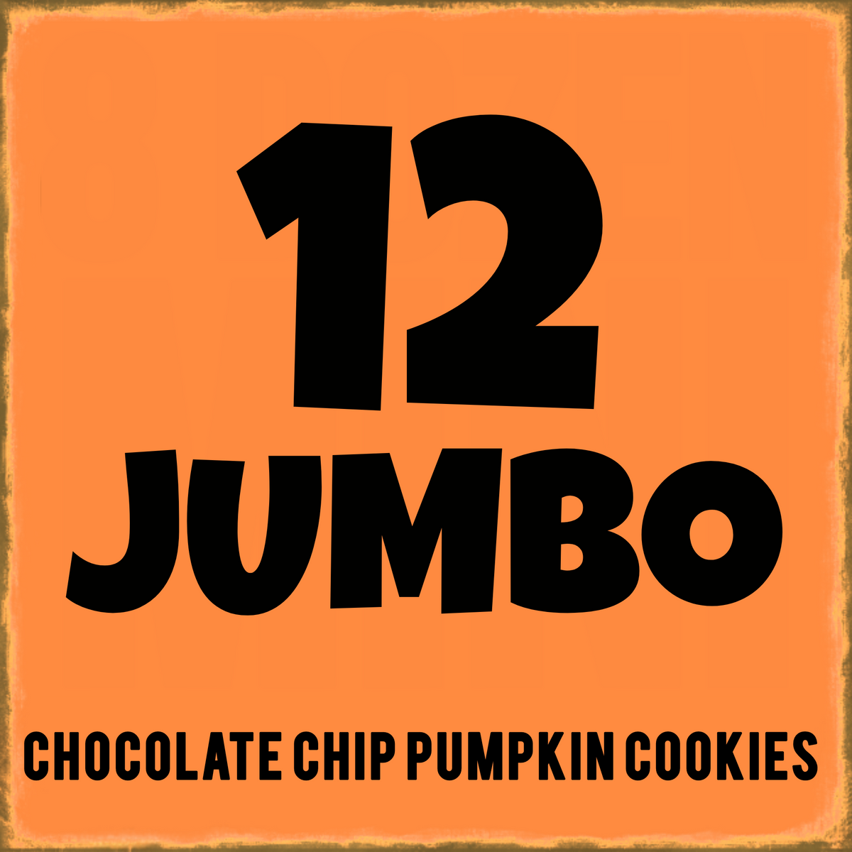 .CHOCOLATE CHIP PUMPKIN COOKIE w/ BROWN SUGAR GLAZE ⚠️FUTURE DATE PICK-UP⚠️