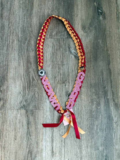 2025 Graduation Braided Necklace