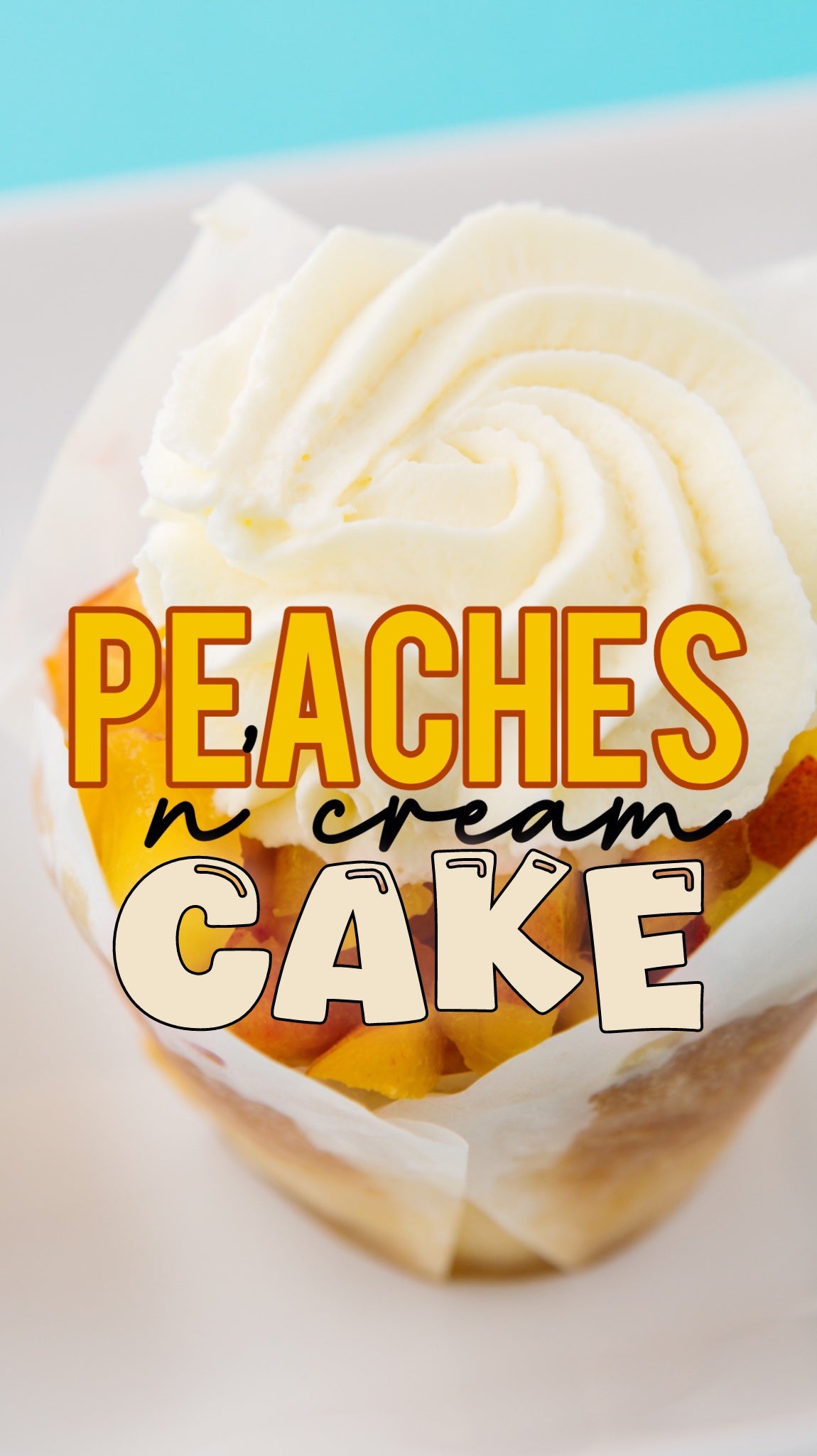 PEACHES n' cream CAKE (SEPTEMBER)