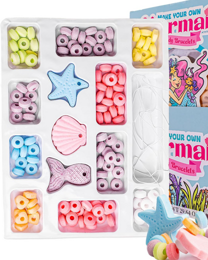 Mermaid Candy Bracelet Kits, String Your Own Candy Jewelry