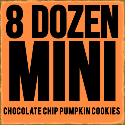 CHOCOLATE CHIP PUMPKIN COOKIES with a BROWN SUGAR GLAZE⚠️FUTURE DATE PICK-UP⚠️