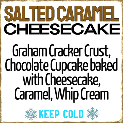 SALTED CARAMEL CHEESECAKE❄️⚠️FUTURE DATE PICK-UP⚠️(MARCH)