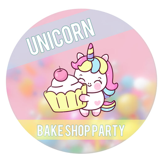 UNICORN "Bake Shop" PARTY