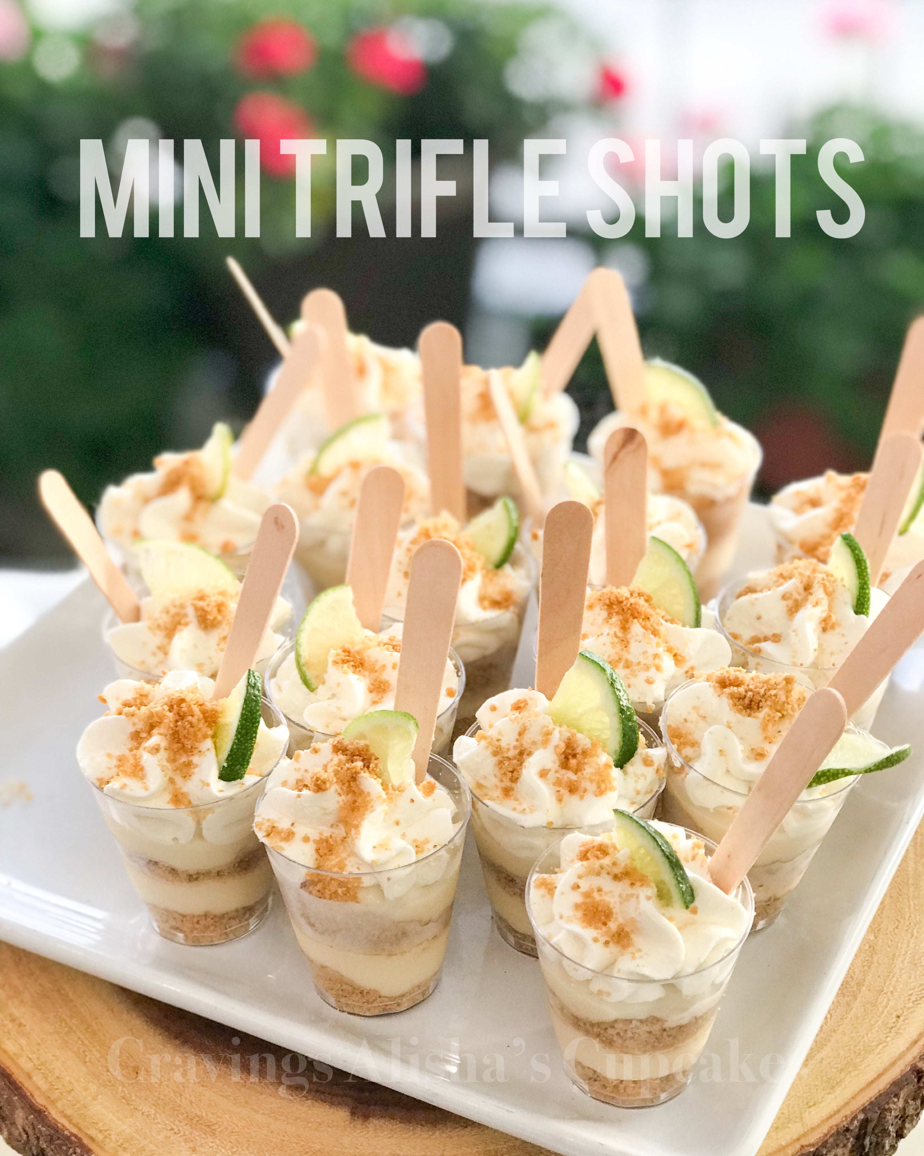 ⭐️All inclusive Catering Mini Trifle Shots