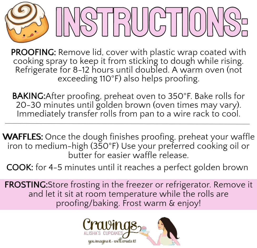 ❄️FROZEN (take & bake) SWEET ROLLS |12.18-12.23