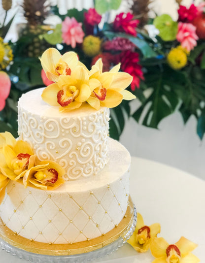 Not your basic Wedding Cake