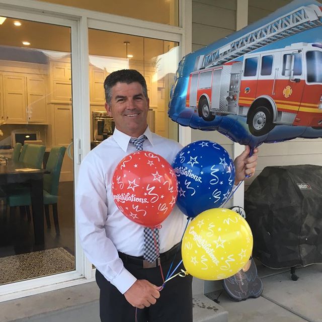Happy Father's Day super shape foil balloon 26" x 26"