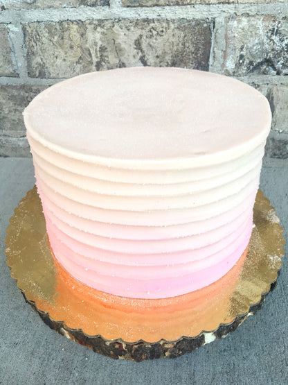 PINK OMBRé CAKE