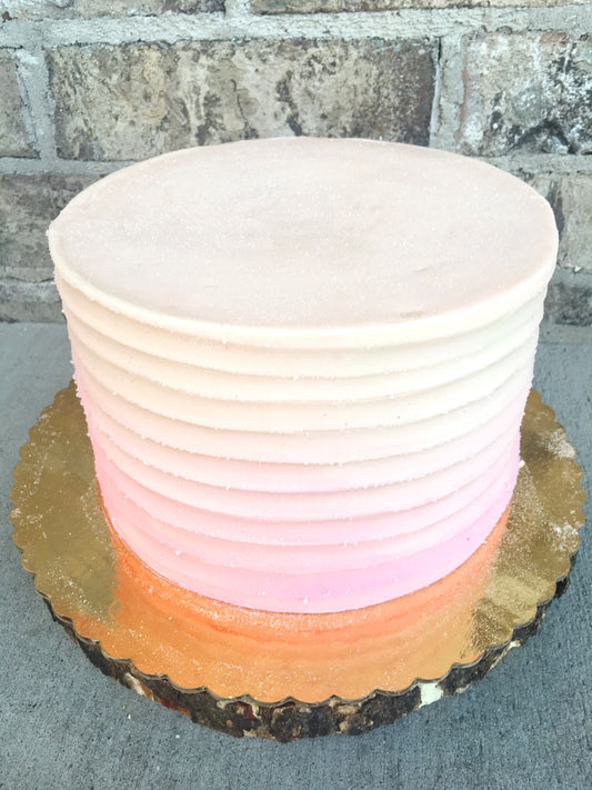 PINK OMBRé CAKE