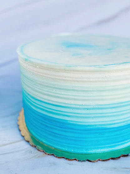 BLUE Ombré CAKE