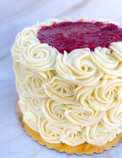 LEMON RASPBERRY CAKE