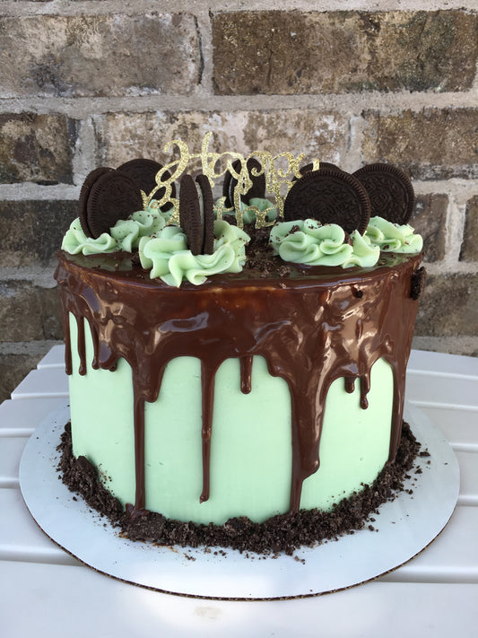 MINT OREO CAKE