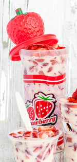 🍓Cups Strawberries n' Cream