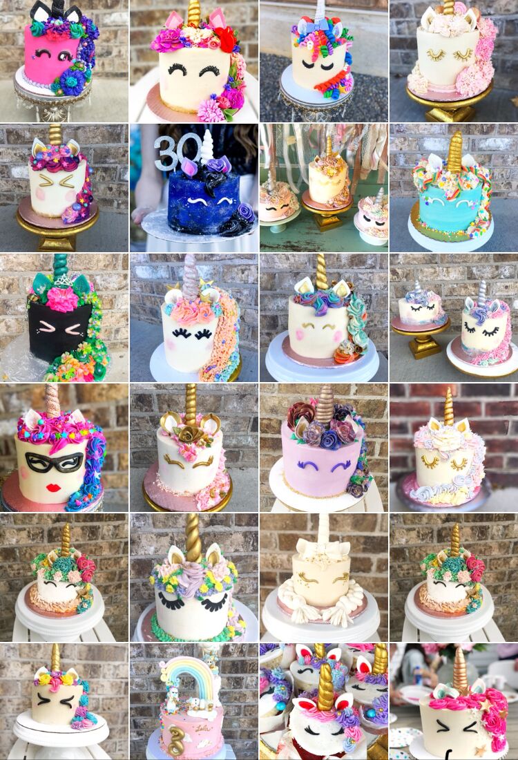🦄Unicorn Cakes