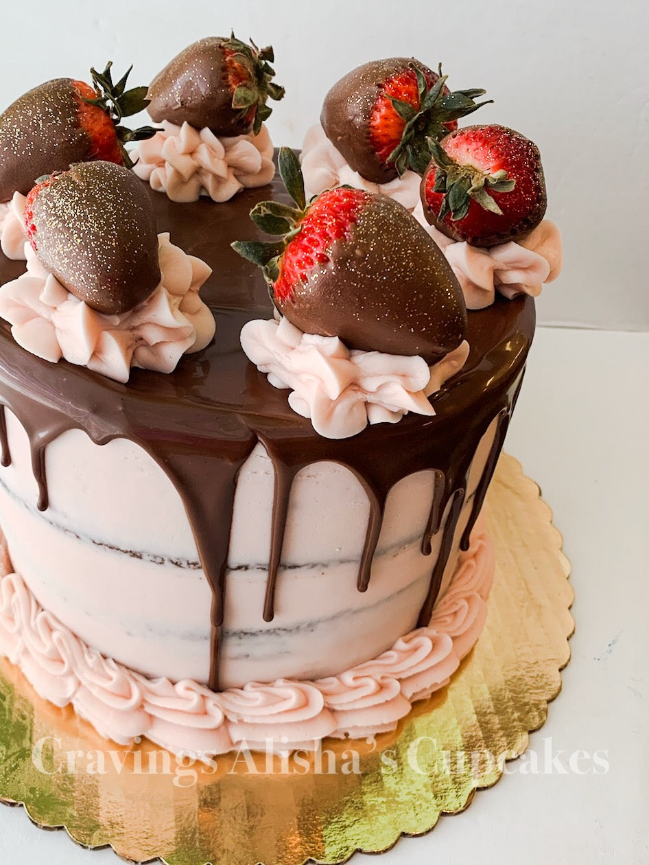 CHOCOLATE STRAWBERRY CAKE