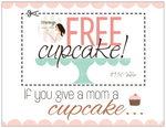 M🌸M FREE CUPCAKE CARD