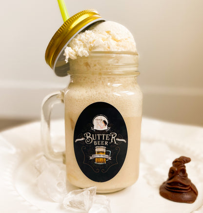 🥳SOUVENIR MUG filled with Butterbeer🍺⚡️