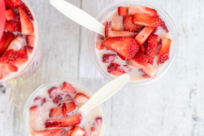 CUPS of STRAWBERRIES n’ CREAM❄️(JUNE-AUG)