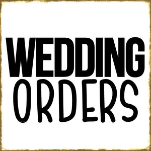 Wedding Orders